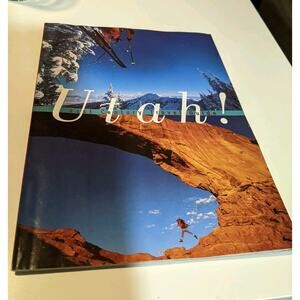Utah Travel Guide 21st Century Vintage Y2K 2000 2002 Winter Olympics